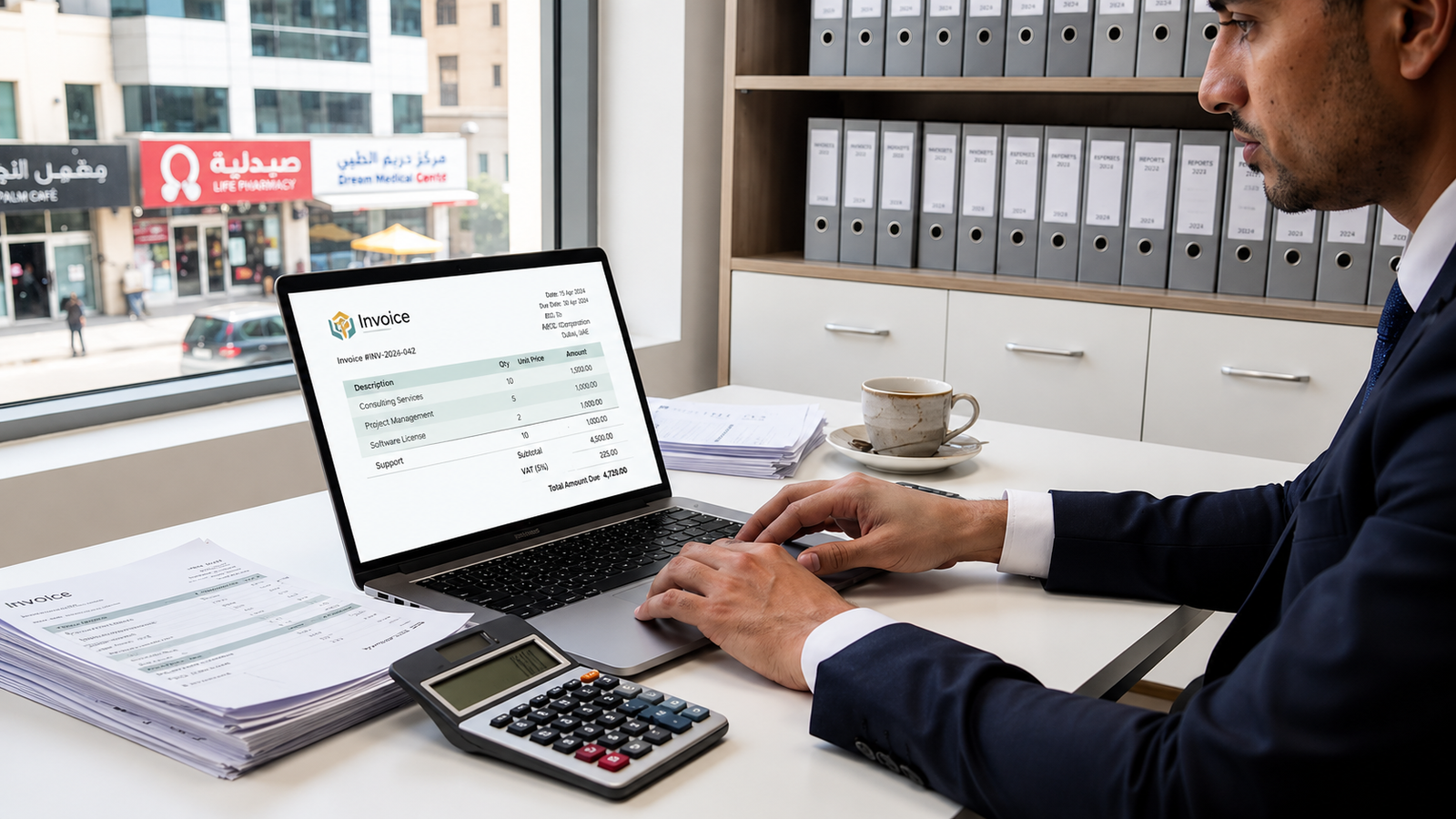 e invoicing service in ajman
